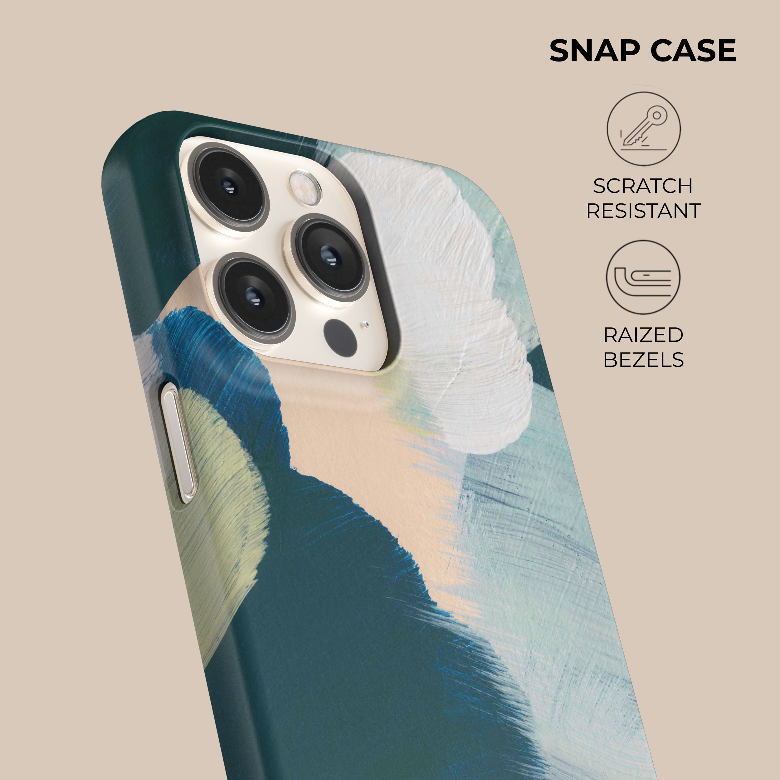 Eco-Friendly Green Canvas Phone Case - Durable & Stylish Protective Cover for iPhone & Android - Perfect for Outdoor Adventures, Travel & Daily Use