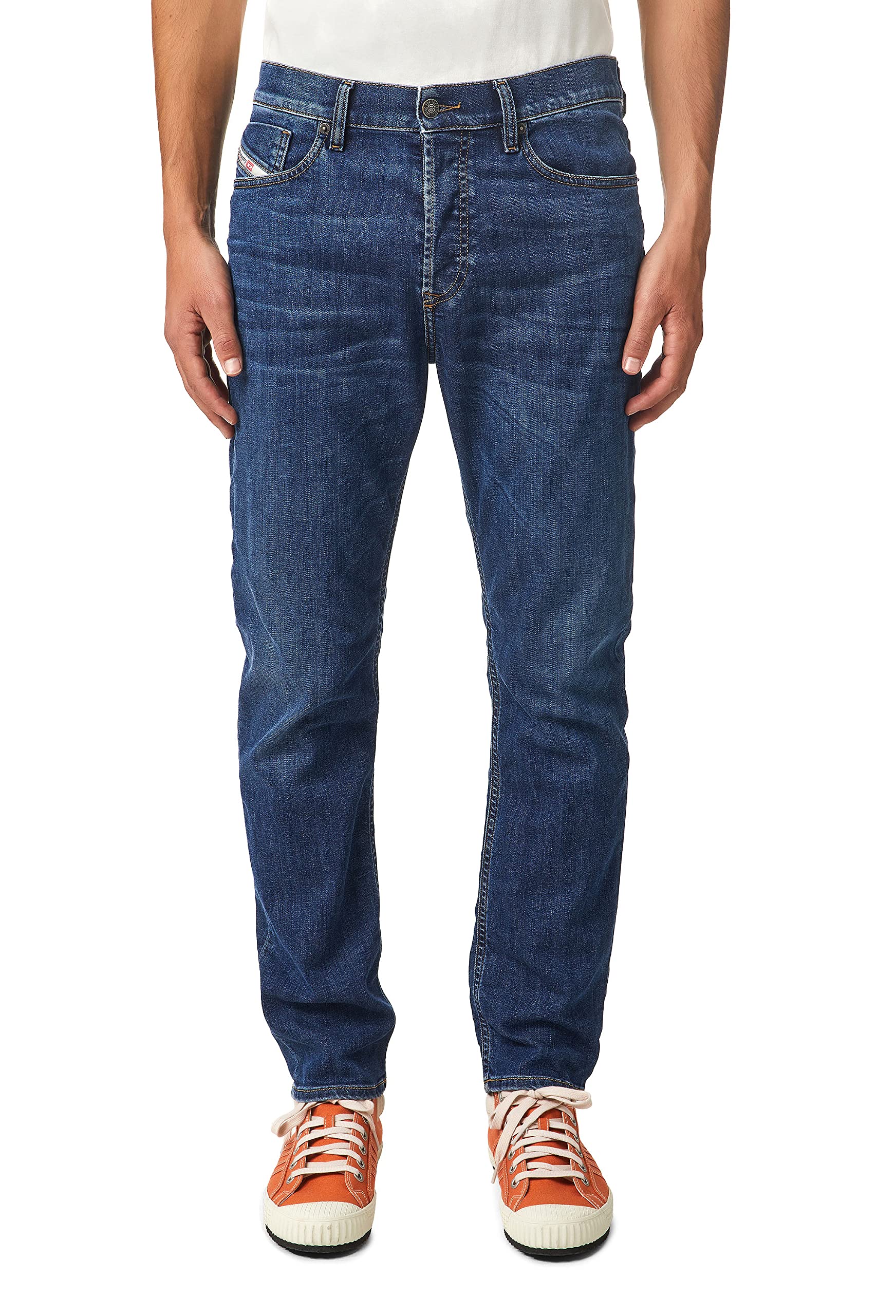 Diesel Unisex Tapered Jeans for Men & Women - Comfortable Slim Fit Denim Pants for Casual Wear, Work & Everyday Outfits