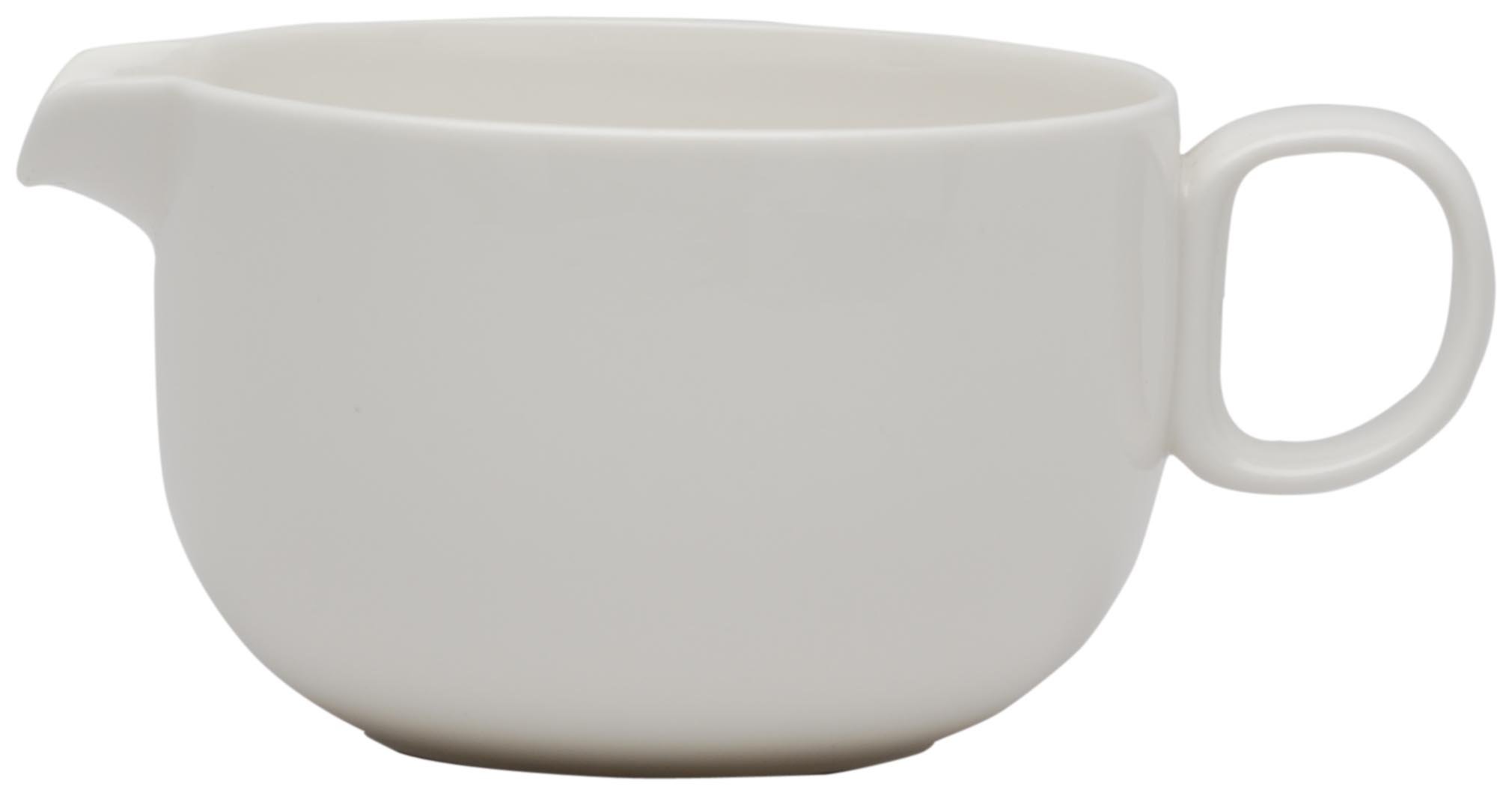 Premium Red Vanilla Everytime White Gravy Boat - Elegant Ceramic Sauce Pourer for Thanksgiving, Christmas Dinner & Holiday Entertaining