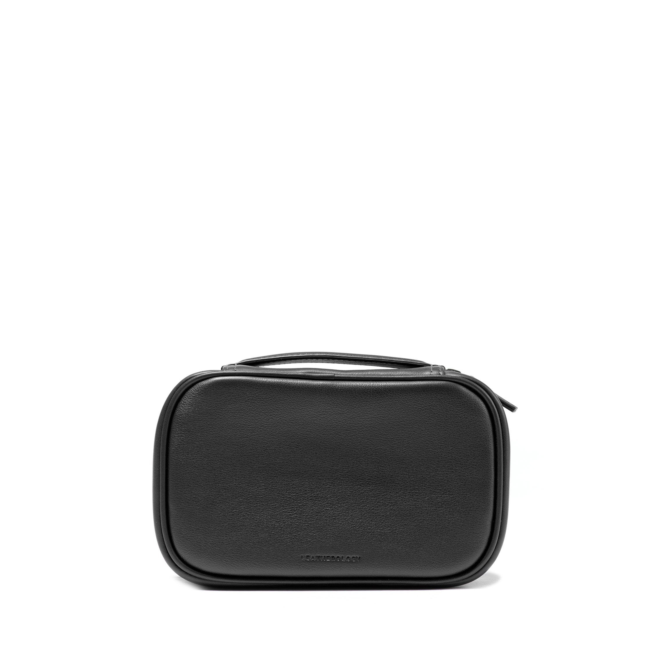 Premium Small Tech Bag Organizer - Black Onyx Color for Phones, Cables & Accessories - Perfect for Travel, Office & Daily Commute