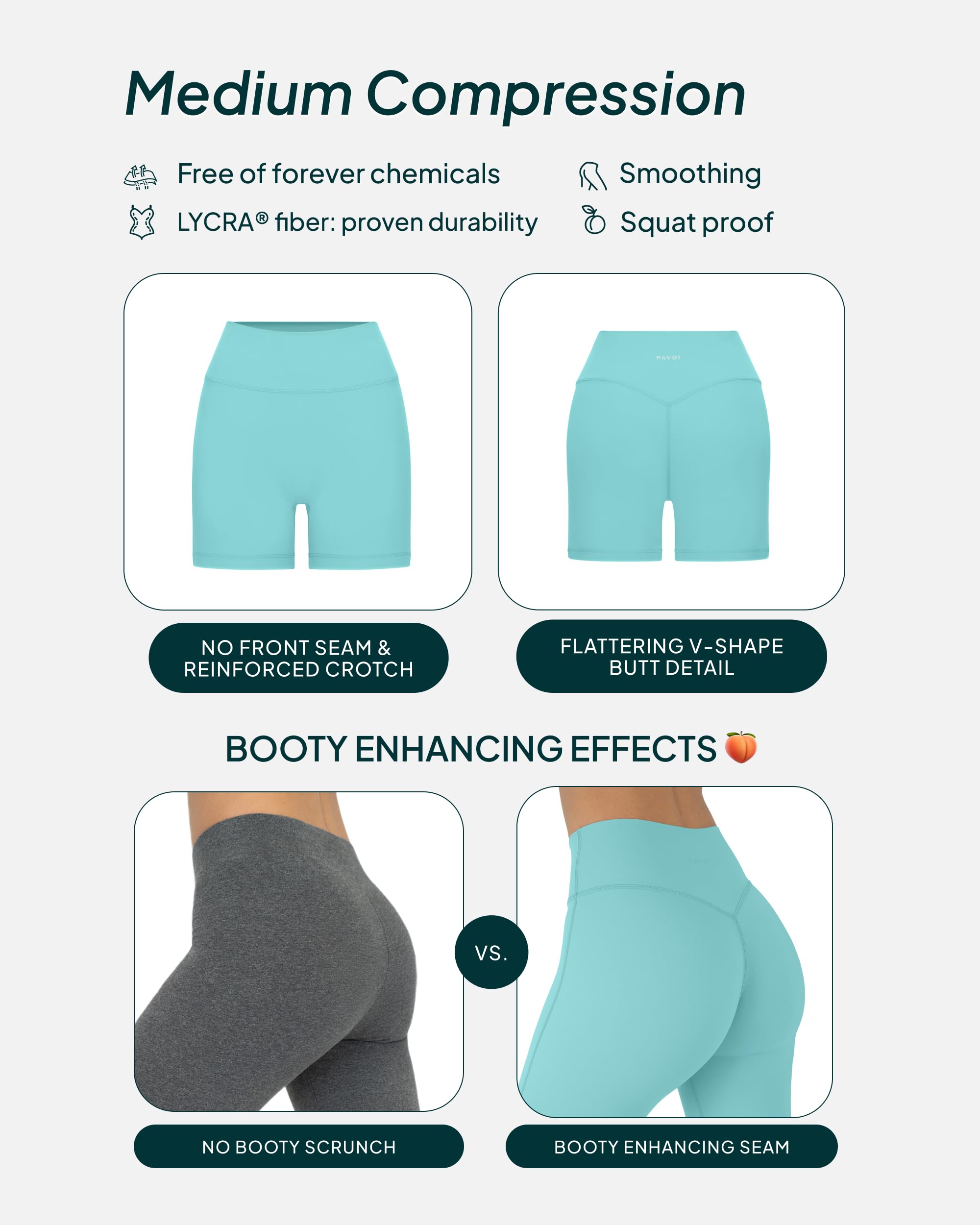 Buttery Soft High Waisted Yoga Shorts for Women - 4