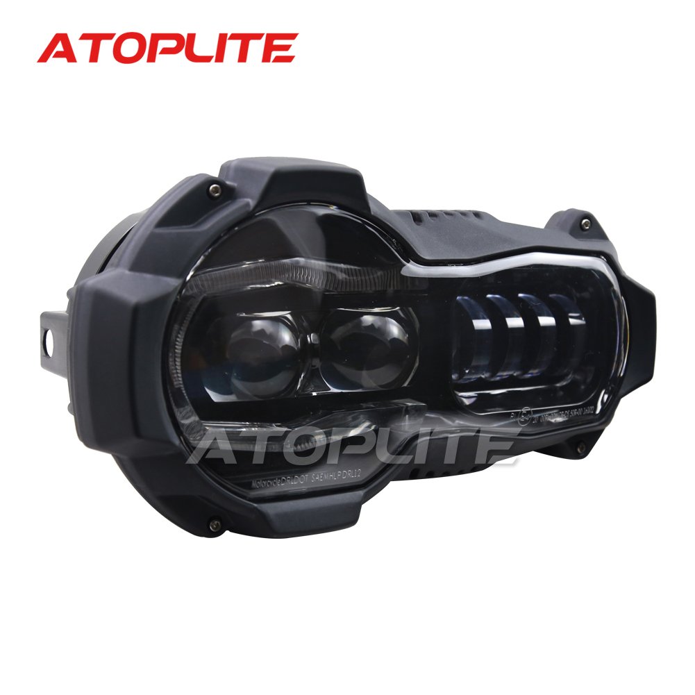 BMW R1200GS LED Headlight Kit (Pre-2012) - High/Low Beam with Angel Eyes DRL, Direct Replacement for Oil Cooler Models | Perfect for Night Riding & Adventure Motorcycle Upgrades (R1200-YHL)