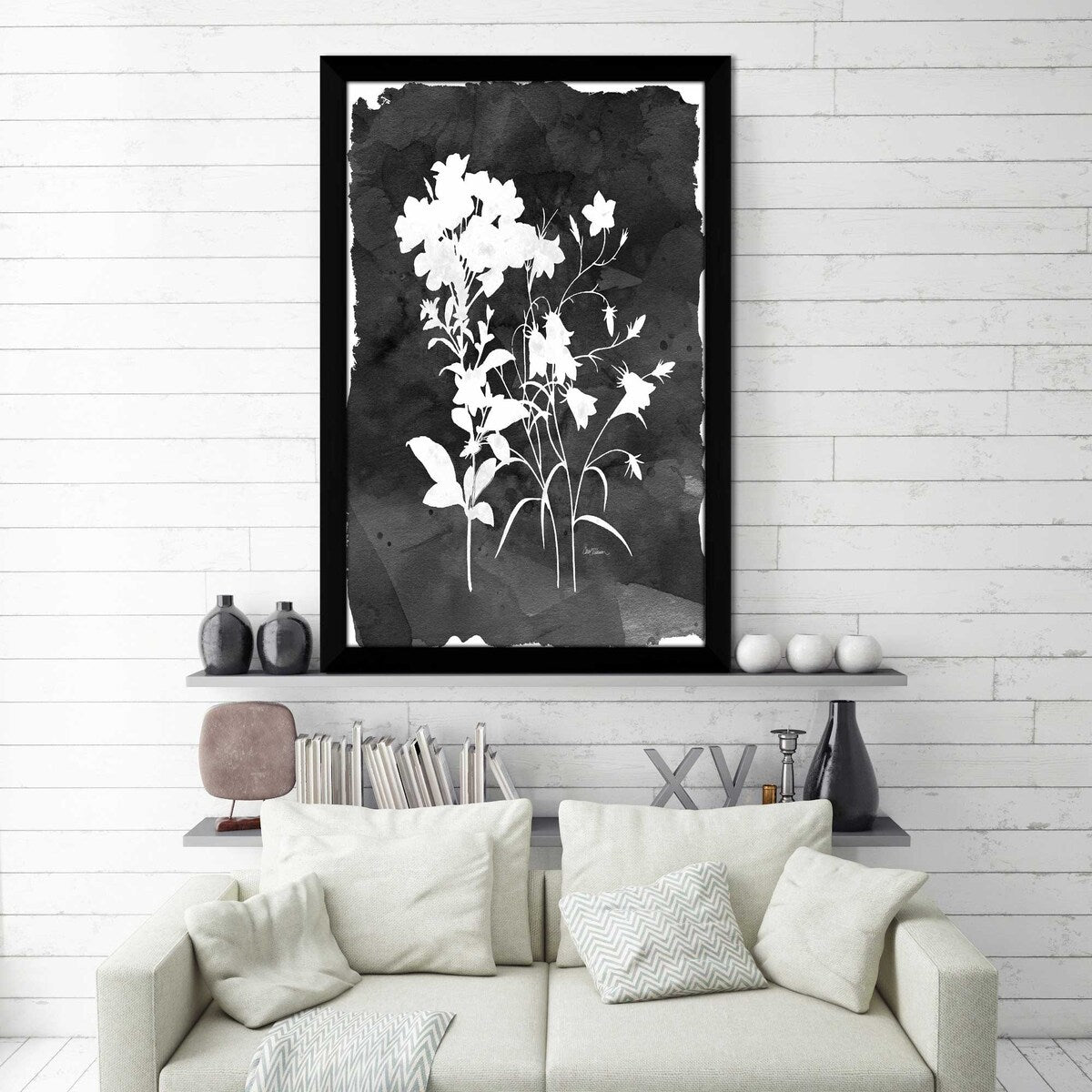Black Botanical II by Carol Robinson - Premium Acrylic Wall Art Print - Modern Home Decor for Living Room, Bedroom & Office