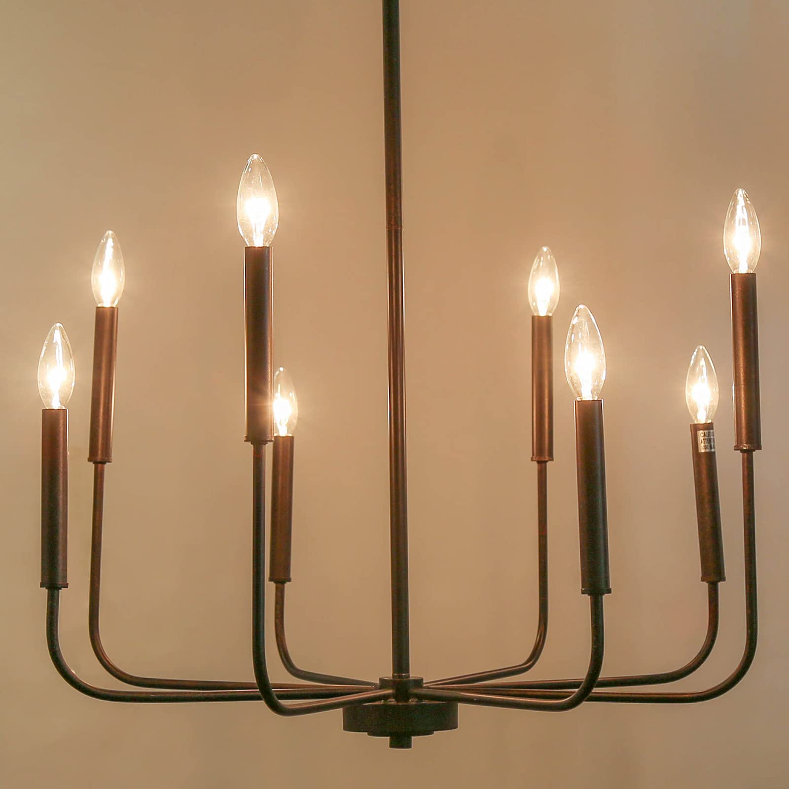 LALUZ Modern Chandelier Light Fixture - 26