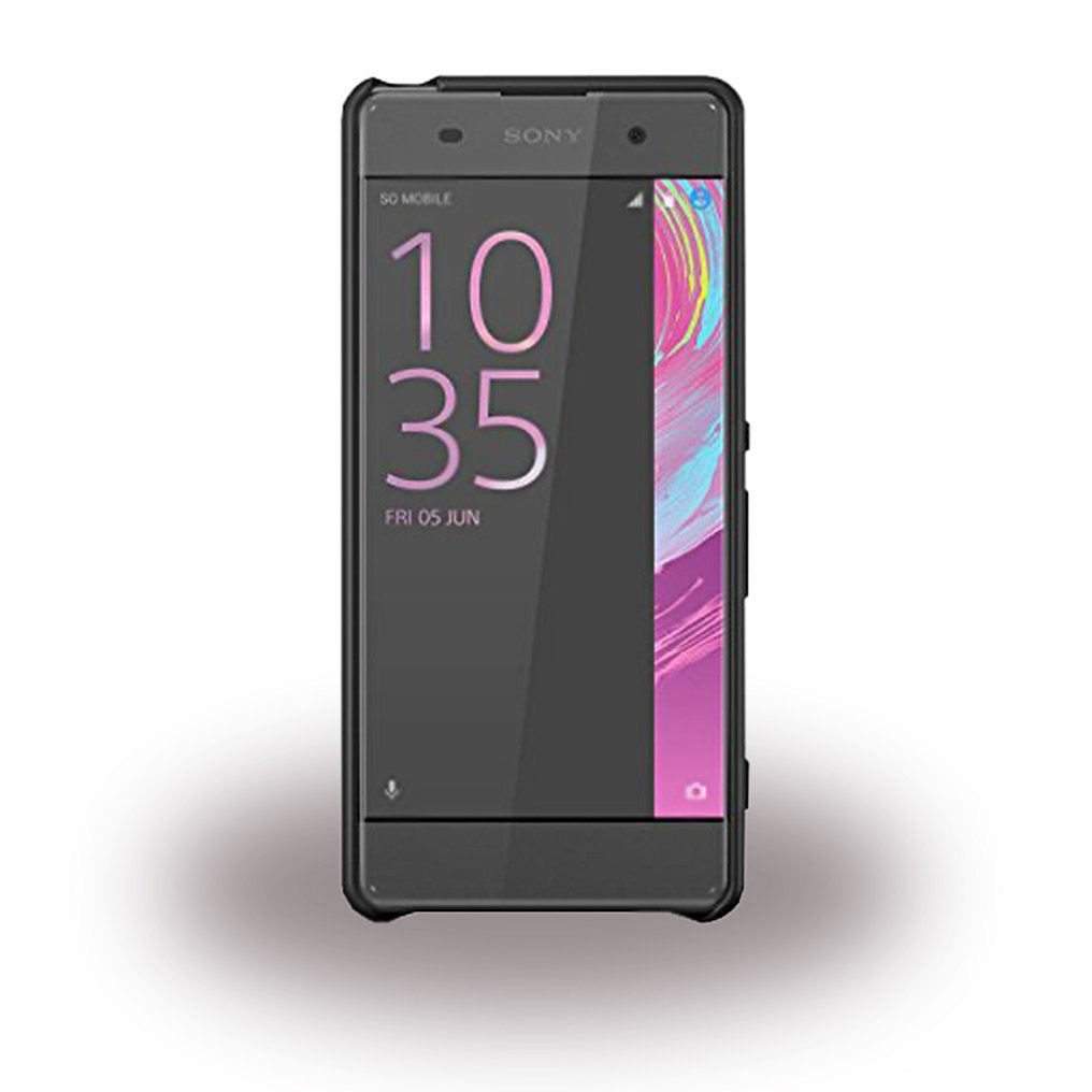 Sony Xperia XA Smart Style Cover Case - Graphite Black | Slim Protective Phone Cover for Xperia XA | Perfect for Work, Travel & Everyday Use