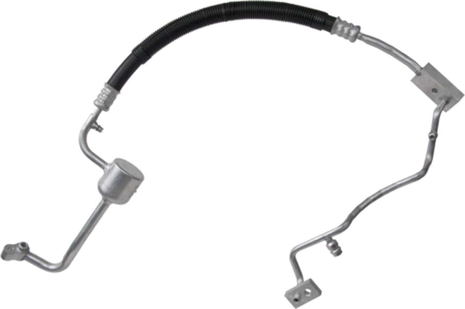 Four Seasons 55754 Heavy-Duty Hydraulic Hose Assembly - Durable Replacement for Construction & Agricultural Equipment - Ideal for Tractors, Excavators & Heavy Machinery