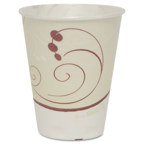 Premium Dual Temperature Symphony Trophy Plus Cups - 10 oz (300/Carton) - Ideal for Hot & Cold Beverages at Parties, Events, and Catering Services