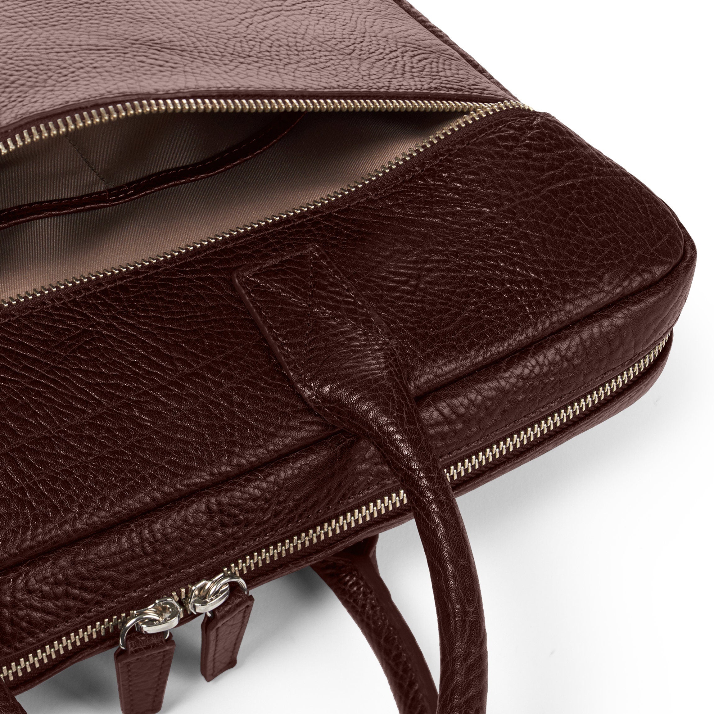 Knox Slim Laptop Bag for Men & Women - 15.6 Inch Business Backpack with USB Charging Port - Lightweight Water-Resistant Work Bag for Office, Travel & Commuting (Espresso Brown)