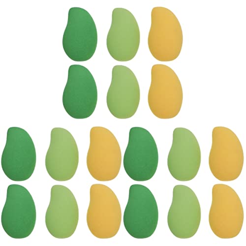 FRCOLOR 18-Piece Makeup Sponge Set - Air Cushion Blender, Powder Puff & Beauty Blender for Flawless Foundation Application | Travel-Friendly Cosmetic Sponges for On-The-Go Makeup & Professional Makeup Artists