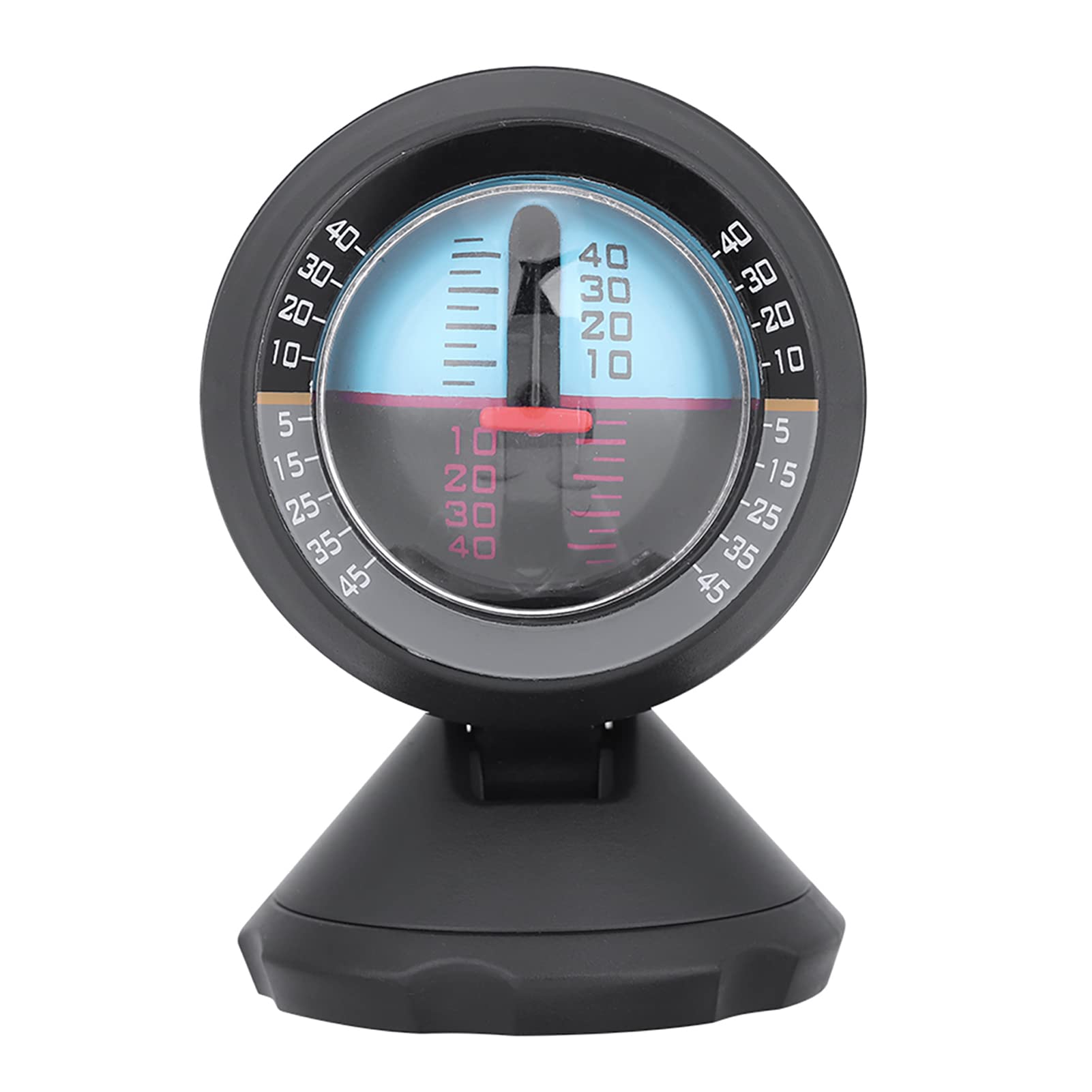 Headerbs Car Inclinometer - Precision Slope & Tilt Indicator, Gradient Balancer Level Meter for Off-Road, Parking & Towing Vehicle Accessories