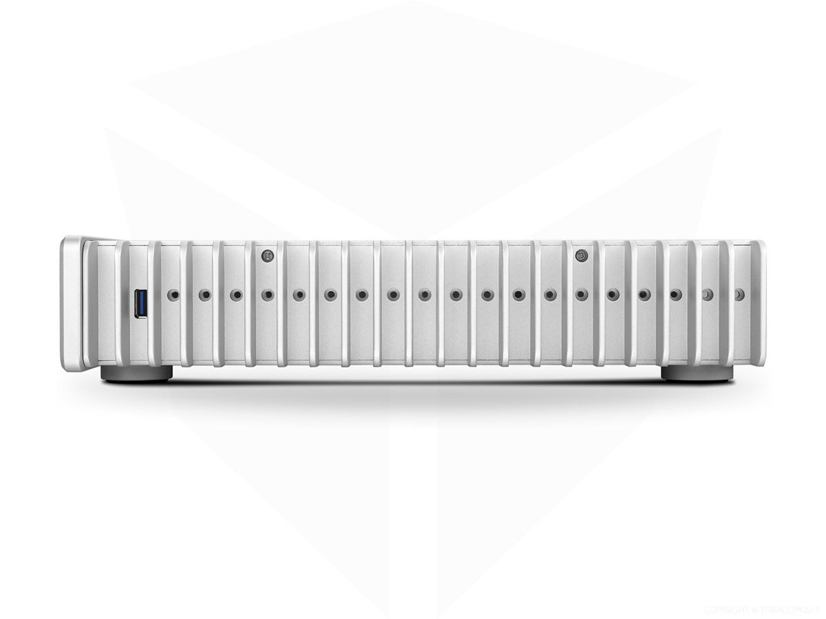 Streacom FC5 Alpha Fanless Mini-ITX PC Case - Ultra Quiet Silent Computer Chassis for Home Theater & Office Workstations