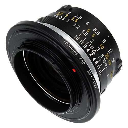 FotodioX Leica M to Fujifilm X Mount Lens Adapter - Compatible with Fujifilm X-T4/X-T3/X-Pro3 for Professional Photography & Videography