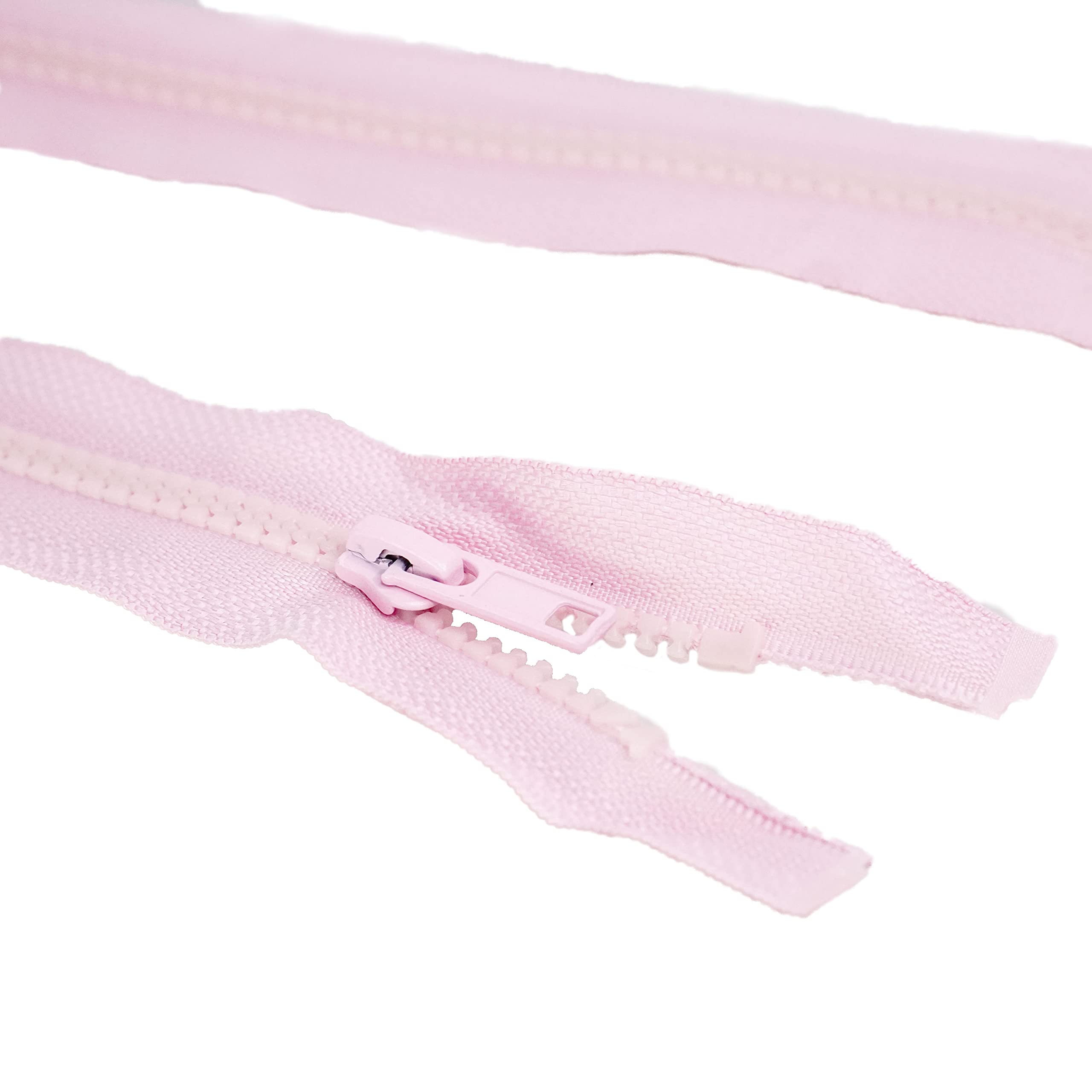 Pink Trimz Zipper - 1 Piece Fashion Accessory for Bags, Jackets & DIY Projects | Stylish & Durable Zipper Pull for Sewing & Crafts