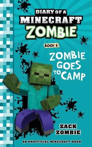 Minecraft Zombie Book Series Vol 1-6 Bundle - Herobrine Adventure Collection (Scare of a Dare, Bullies & Buddies, When Nature Calls, Zombie Swap, School Daze, Goes to Camp) - Perfect for Kids Reading & Minecraft Lovers Gift