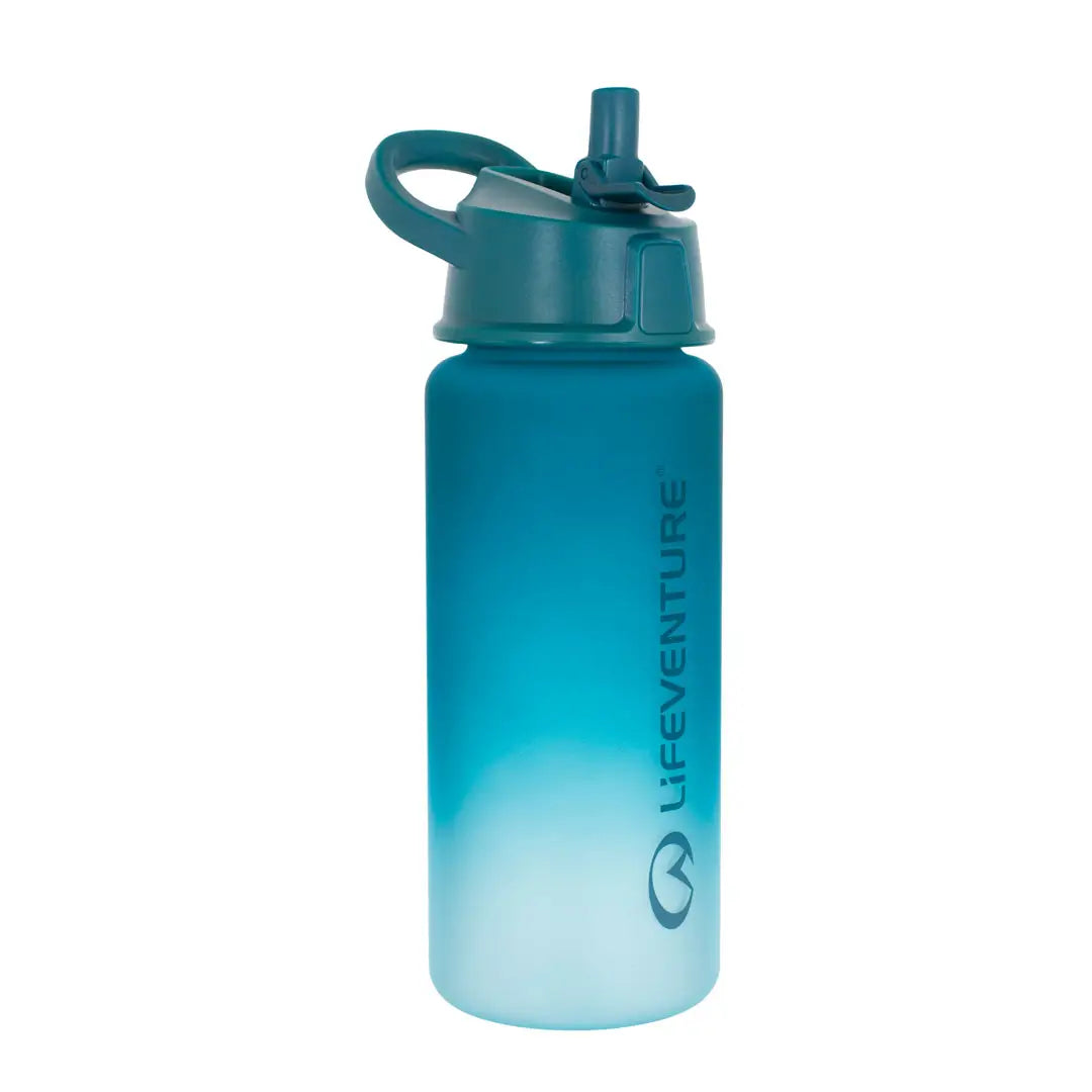 Lifeventure Flip Top Water Bottle 750ml - Leak Proof, BPA Free, Lightweight & Durable for Hiking, Camping, Gym & Outdoor Adventures