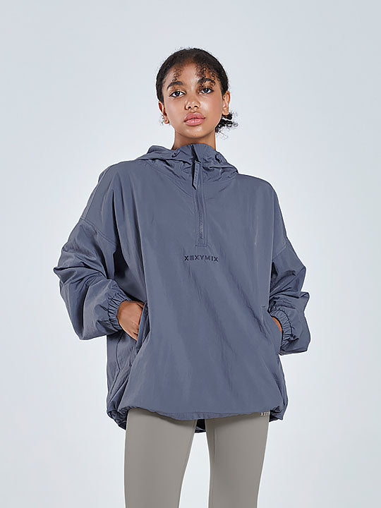 Anorak Hooded Windbreaker Jacket 2.0 - Waterproof & Lightweight Outdoor Coat for Hiking, Camping & Travel