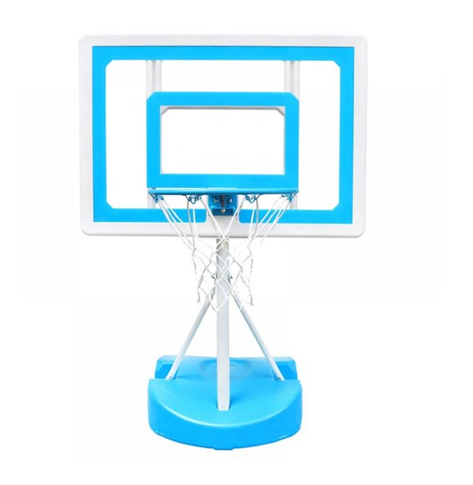 Inflatable Pool Basketball Hoop Set - Portable Water Basketball Game for Kids & Adults - Perfect for Backyard, Beach, and Pool Party Fun