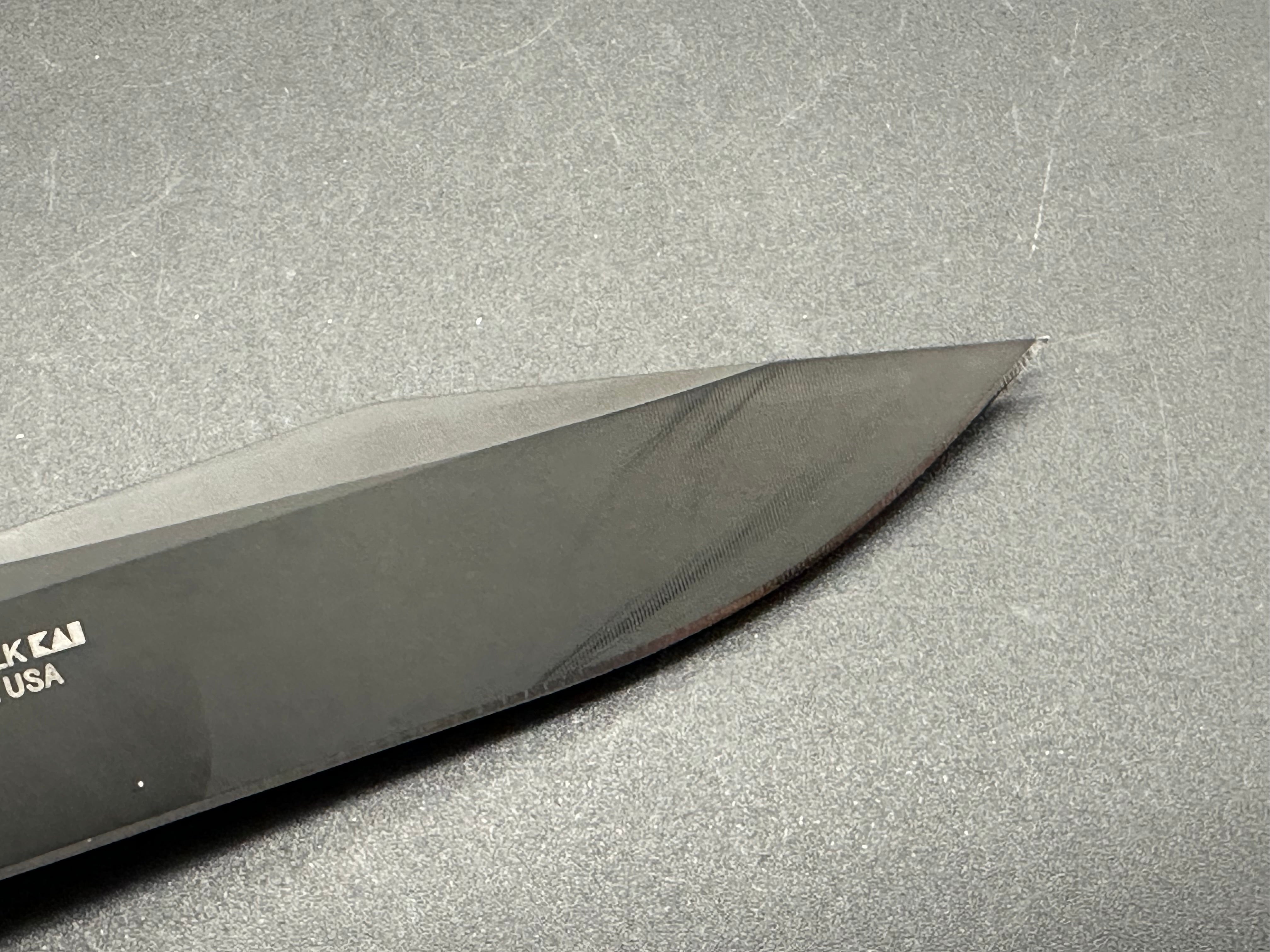 Kershaw Launch 7 Automatic Knife - Galyean Gray/Black DLC Coated Blade - EDC Pocket Knife for Outdoor, Camping, and Everyday Carry