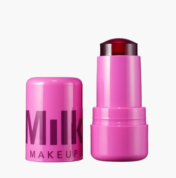 3-in-1 Jelly Blush Stick - Natural Tinted Lip & Cheek Stain for Women | Hydrating Milk Makeup | Easy Application for Daily Glow (Perfect for Work, Date Night & Self-Care Routine)