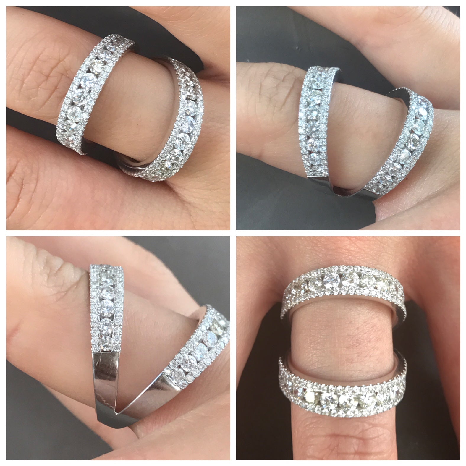 Twined Double Ring - Elegant Stackable Rings for Women, Perfect for Layering and Everyday Wear | Jewelry Gift for Her