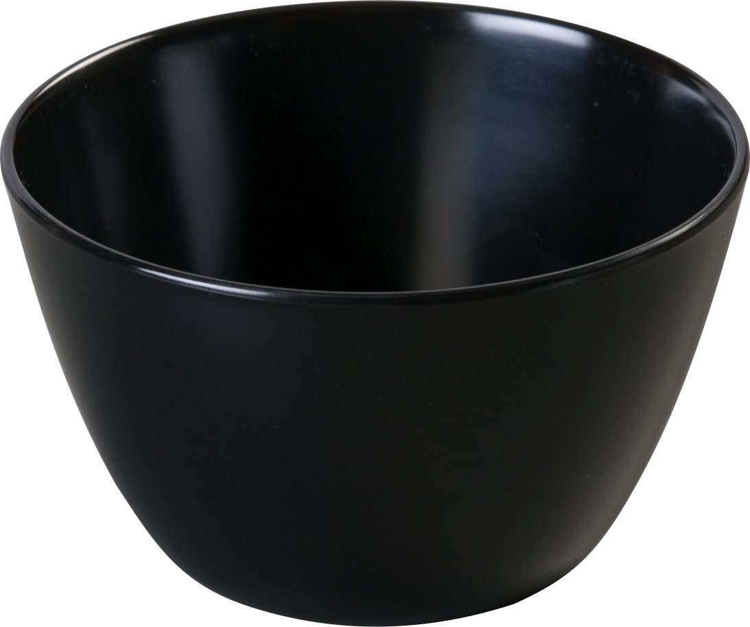 Carlisle KL35003 Kingline 8-Oz Black Melamine Bouillon Cups - NSF Certified, Set of 48 - Perfect for Restaurants, Catering & Commercial Kitchens