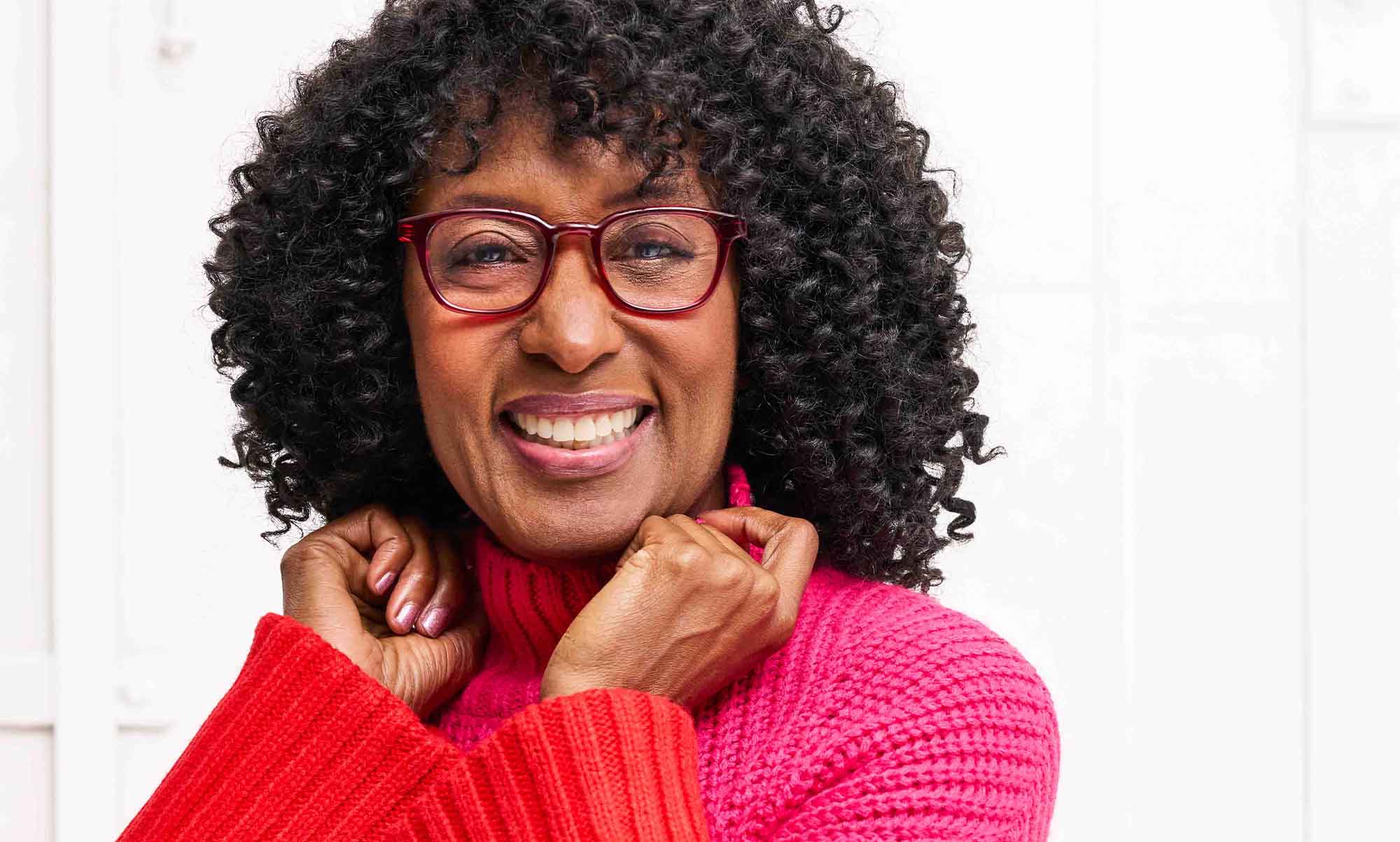 Cherry Red Crystal Acetate Eyeglass Frames - Lightweight & Stylish for Shareholders, Business Meetings & Professional Events