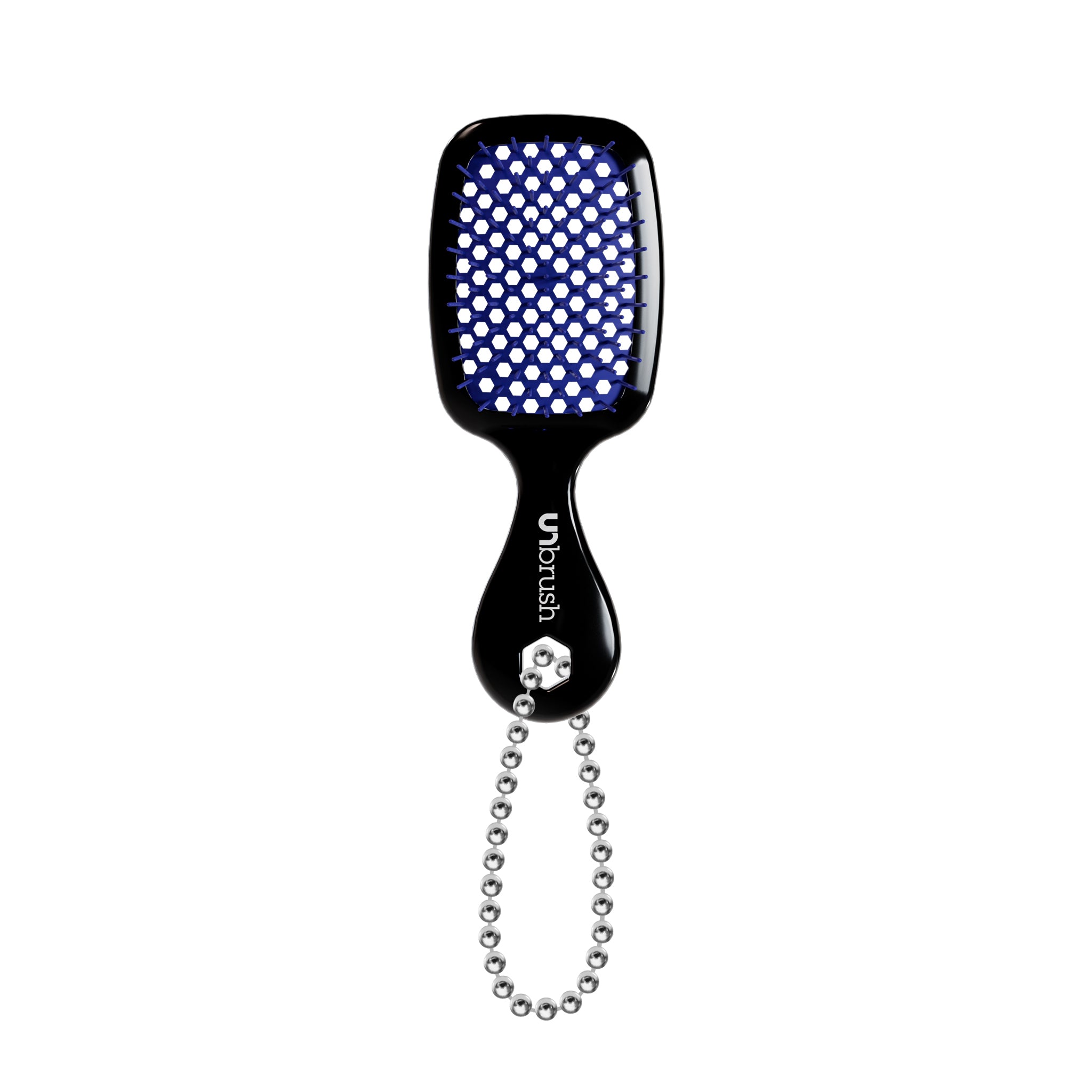 UNbrush Super Mini Keychain Hairbrush - Compact Detangling Brush for Travel & Purse | Perfect for On-the-Go Styling & Quick Touch-Ups