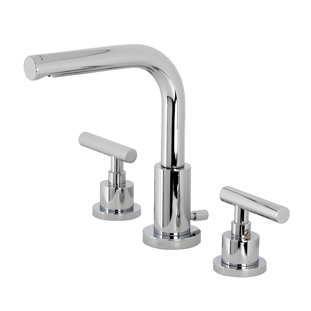 Kingston Brass FSC8955CML Manhattan Widespread Bathroom Faucet with Pop Up Drain - Elegant 8