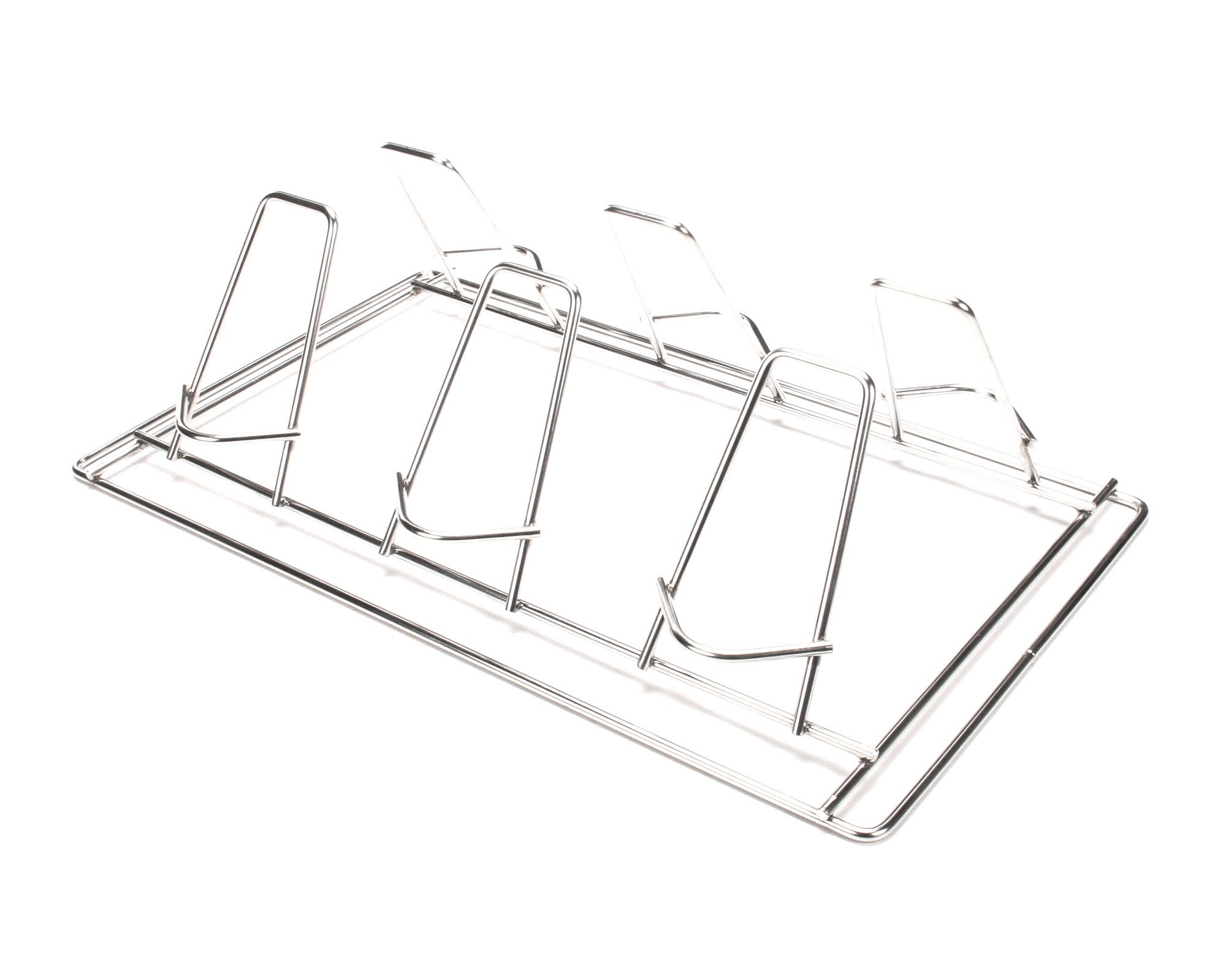 Alto-Shaam 5014438 Stainless Steel 6-Tier Chicken Shelf for Commercial Kitchen Storage | Heavy Duty Restaurant Shelving for Poultry, Meat, and Food Prep