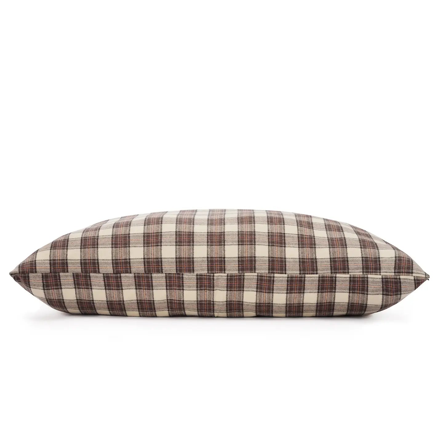 Cozy Plaid Dog Bed for Small & Medium Dogs - Soft & Warm Pet Bed with Non-Slip Bottom - Perfect for Crates, Living Rooms & Bedrooms