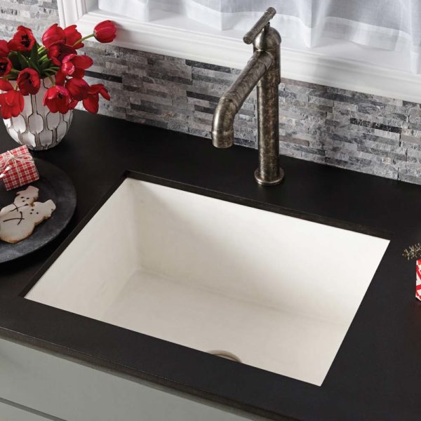 Native Trails Farmhouse 2418 24 Inch Apron Front Kitchen Sink - Stainless Steel Drop-in Sink for Modern Farmhouse & Rustic Kitchen Decor | Perfect for Food Prep, Dishwashing & Country Style Homes