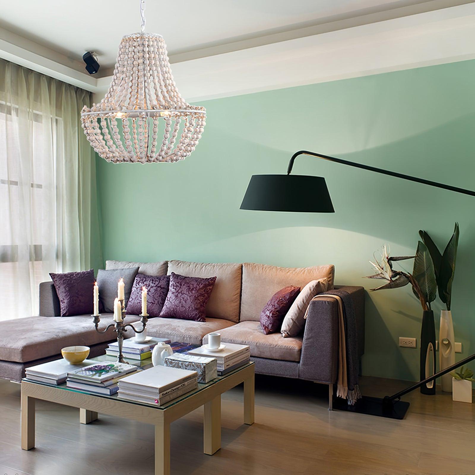 Stylish Koralky Crystal Chandelier - Elegant Ceiling Light Fixture for Dining Room, Living Room & Bedroom Decor