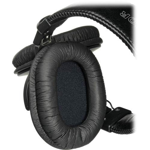 Sony MDR-7506 Professional Studio Headphones with Slappa Hard Case Bundle - Perfect for Recording, Mixing & DJing
