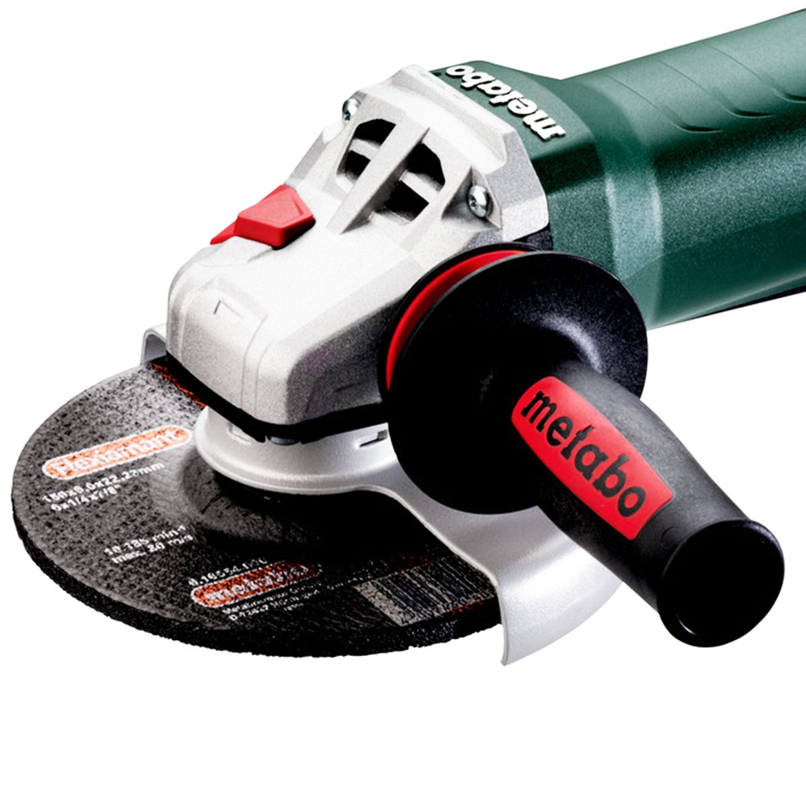 Metabo 600507420 14.5 Amp 6-Inch Angle Grinder with TC Electronics & Non-Locking Paddle Switch - Heavy-Duty Metal Cutting, Grinding & Polishing Tool for Construction & DIY Projects