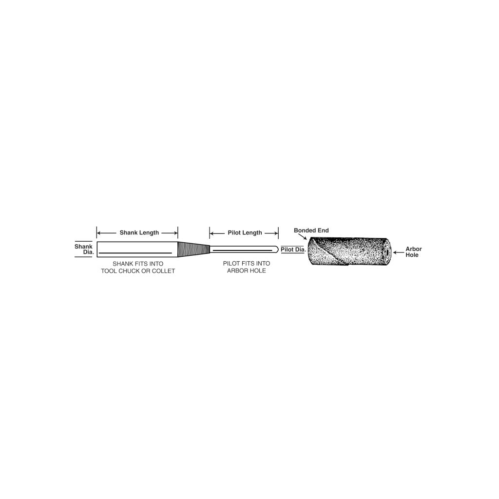 3M Cartridge Roll Mandrel 45116 - 1/4