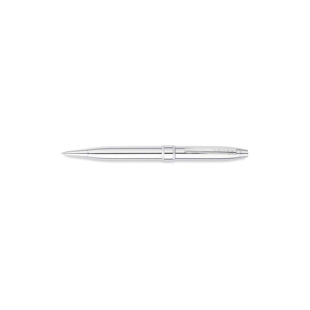 Premium Cross Stratford Chrome Ballpoint Pen - Smooth Writing Luxury Pen for Business, Office & Gifts - Perfect for Signing Documents, Note Taking & Professional Use