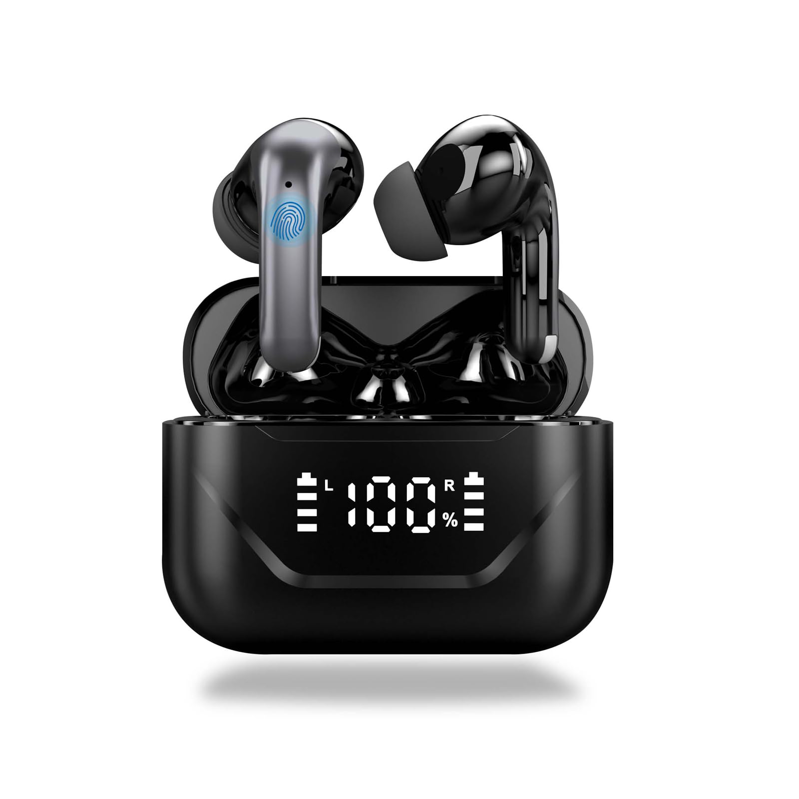 AI Real-Time Translation Earbuds - 144 Languages & Accents, Wireless Bluetooth Translator Headphones with APP for Travel, Business & Multilingual Conversations