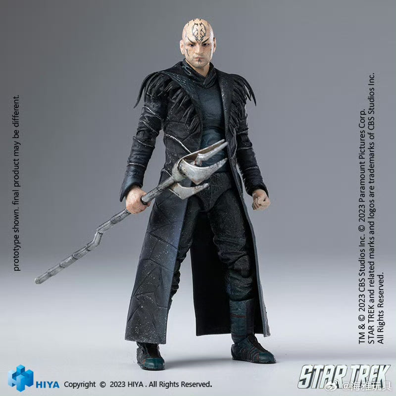 PRE ORDER 1/18 Scale HIYA 4-Inch Action Figure - Exquisite Mini Series STAR TREK 2009 Nero Collectible - Perfect for Display, Gifts & Sci-Fi Collections
