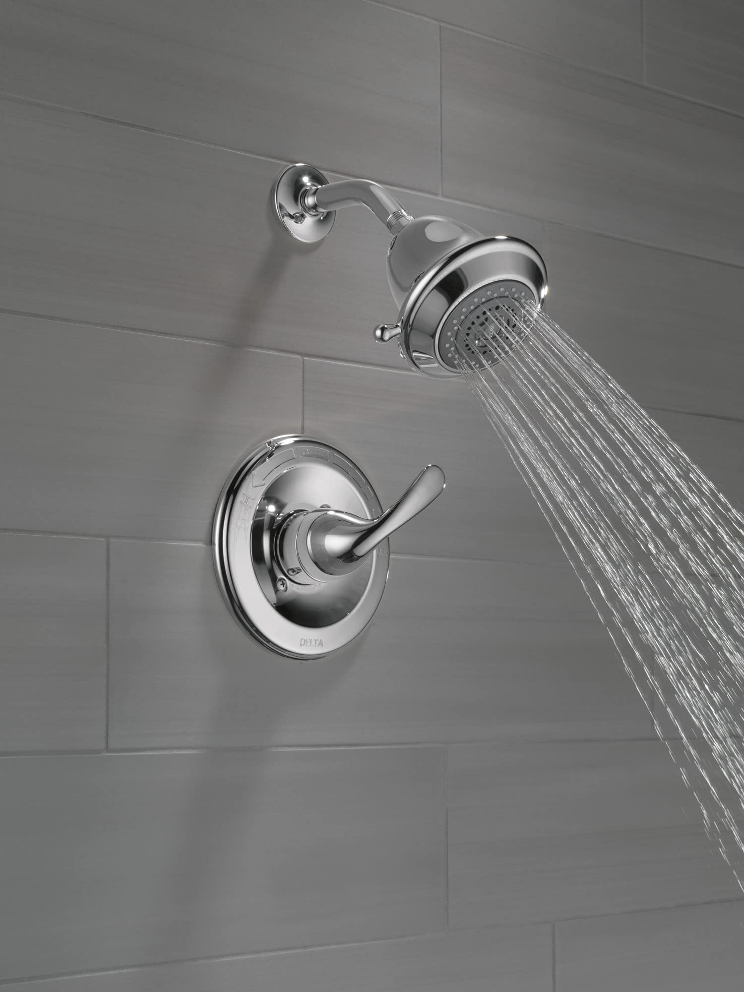 Delta T13220-SHC Classic 13 Series 3-Spray Shower Faucet Set with Shower Head & Handle - Chrome Finish for Bathroom & Shower Trim Kit - Perfect for Modern Home Renovation & Spa-Like Experience