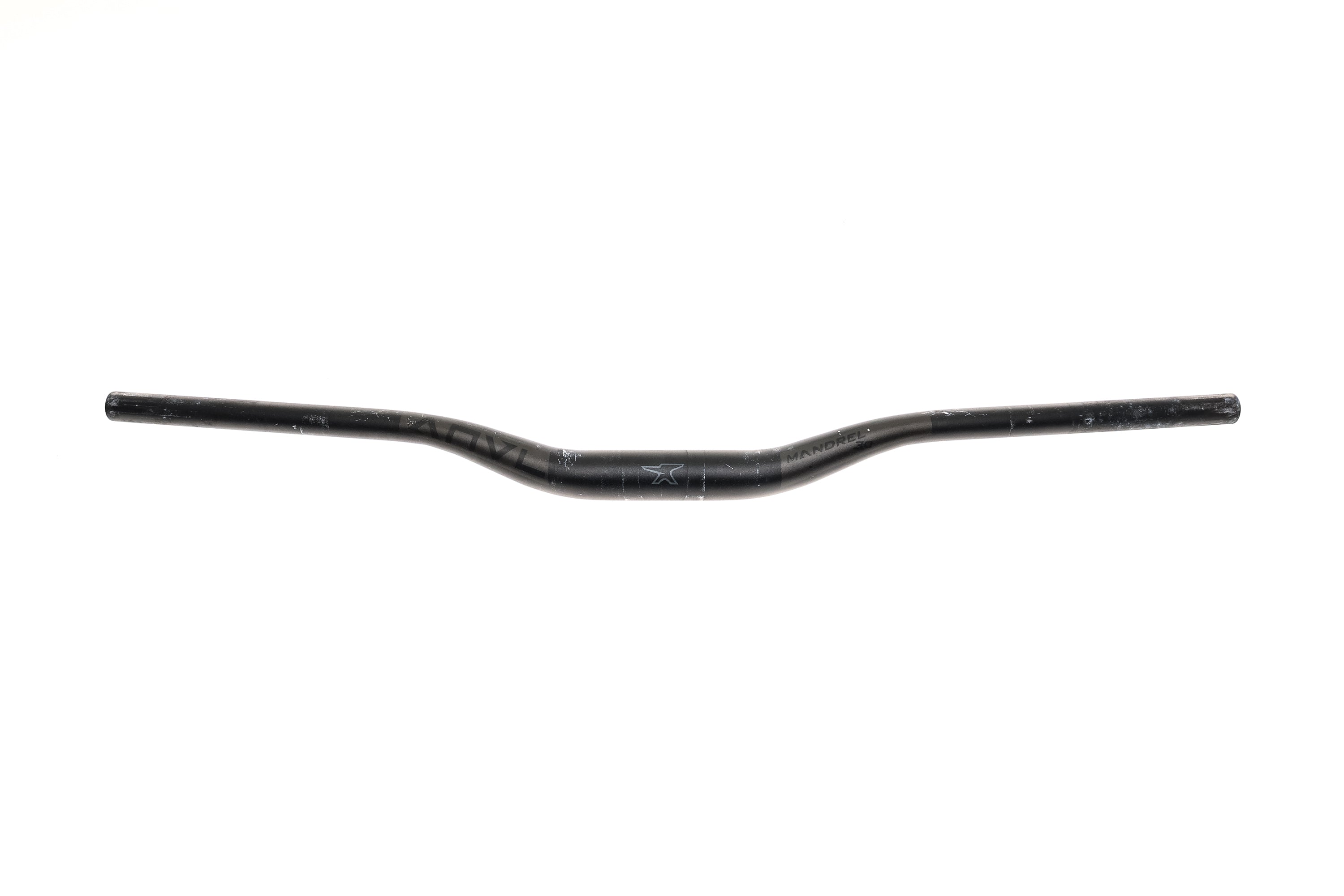 ANVL Mandrel 30 Handlebar - 35mm x 800mm Alloy MTB Handlebar with 30mm Rise - Black Mountain Bike Handlebar for Trail Riding and Urban Commuting