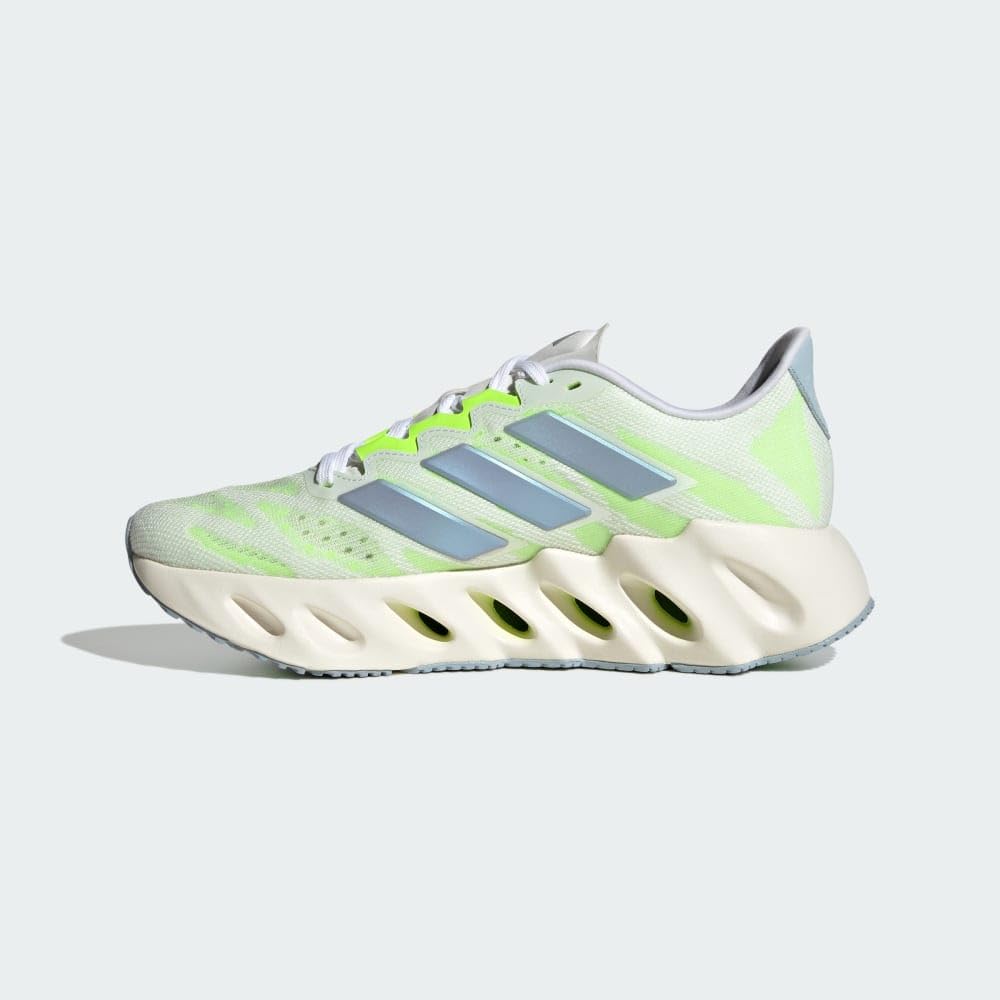 adidas Women's Switch FWD Running Shoes - White/Silver Violet/Lucid Lemon - Size 8 | Lightweight Cushioned Sneakers for Women's Jogging, Gym Workouts & Everyday Wear
