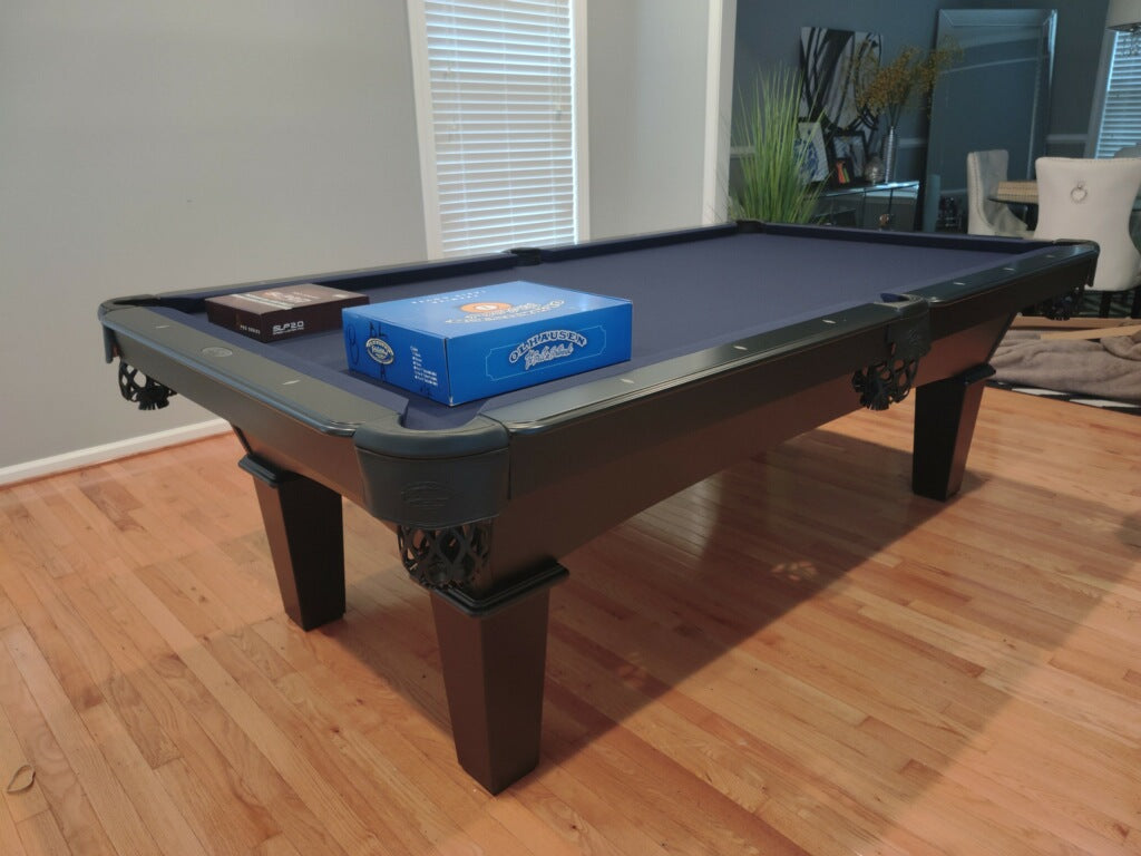 Olhausen Annabelle Pool Table - Professional 8-Foot Billiard Table for Home & Game Room | Perfect for Family Fun & Entertainment