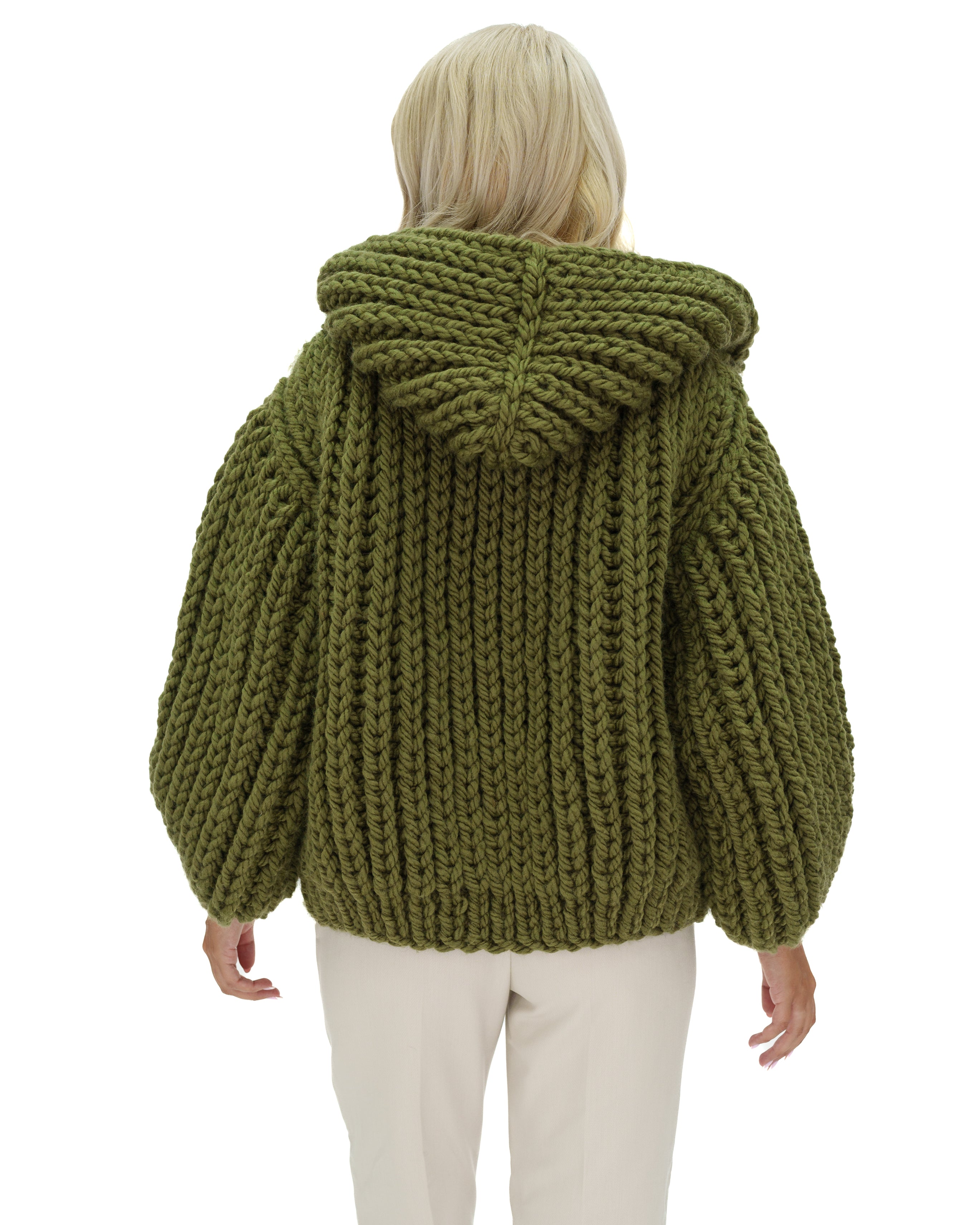 Stylish Hooded Chunky Cardigan for Women - Cozy Oversized Knit Sweater | Perfect for Fall, Winter & Casual Outfits