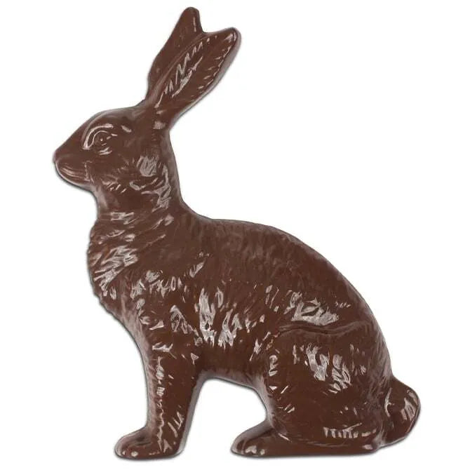 7 Inch Sitting Rabbit Mold - High-Quality Resin Decorative Figurine for Home Decor, Easter, and Spring Display