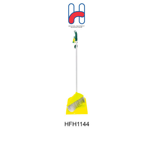 BT 4022 (HFH1144) Durable Dustpan and Broom Set for Home Cleaning - Perfect for Kitchen, Garage & Hardwood Floors