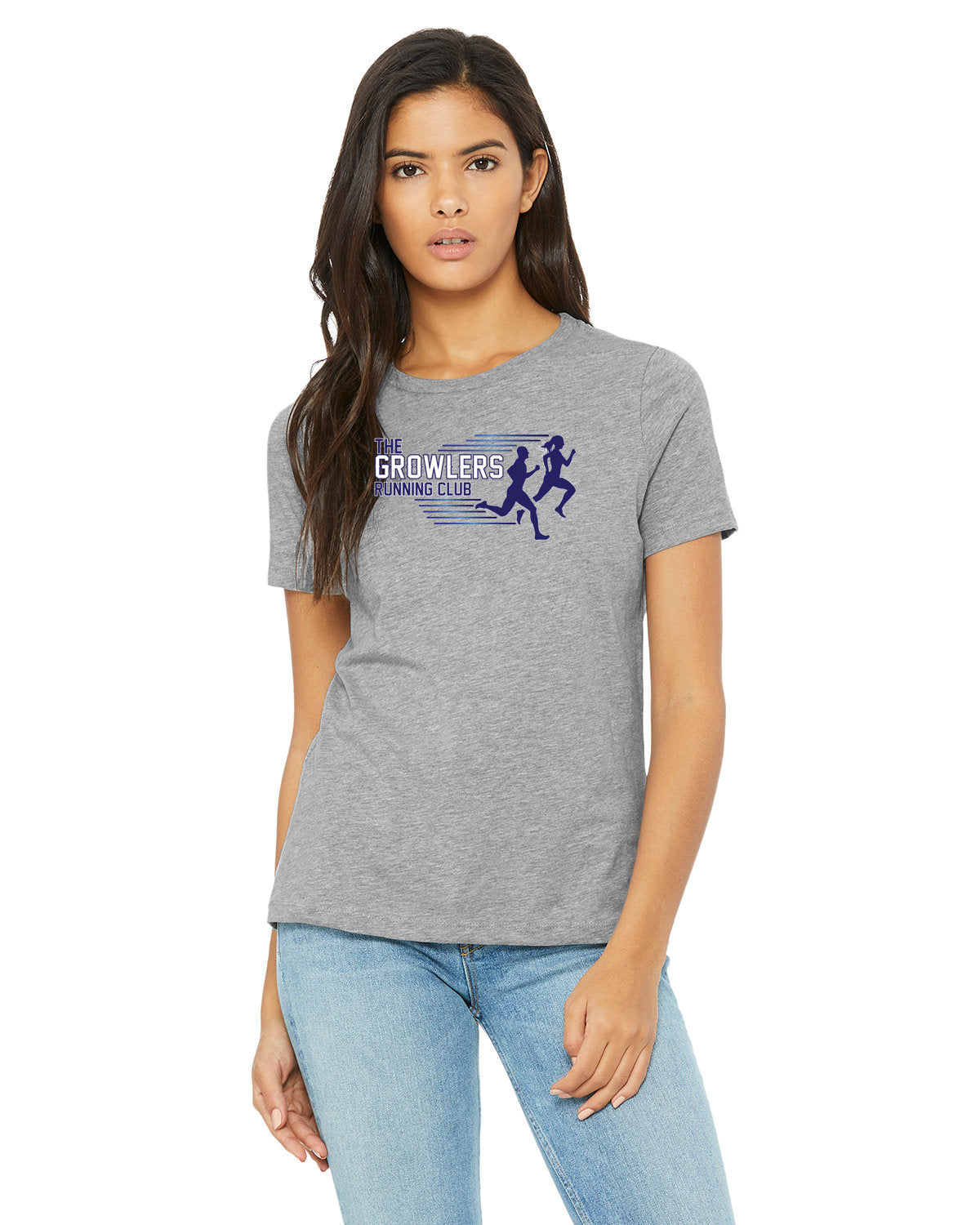 Growlers Women's T-Shirt 6400CVC | Soft Cotton Casual Tee for Everyday Wear | Perfect for Work, Weekend & Lounge Outfits