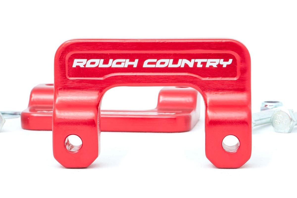 2 Inch Lift Leveling Kit for Chevy/GMC 1500 (2007-2018) & SUV (2007-2020) - Durable Aluminum Construction with Red Finish - Perfect for Off-Roading & Improved Ground Clearance