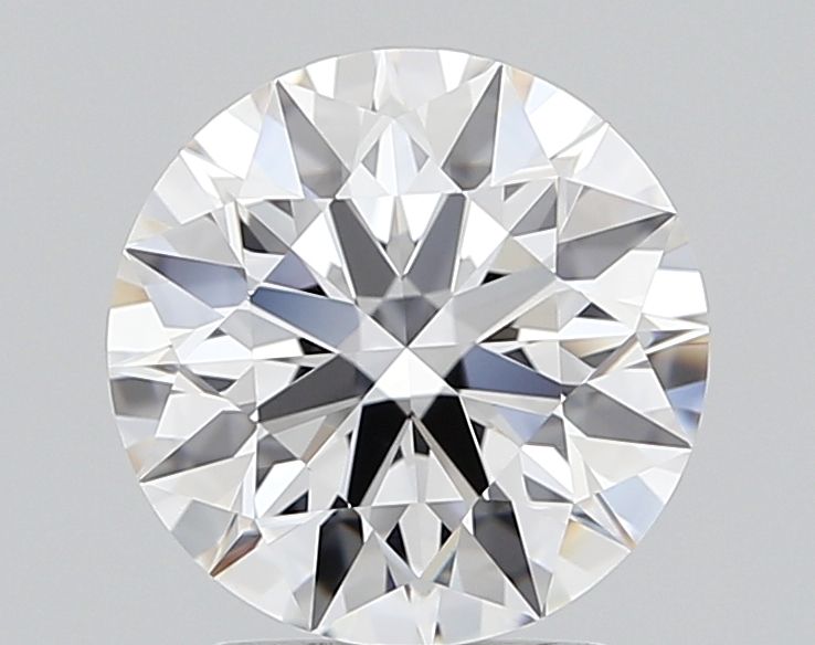 2.13 Carat D Color VVS2 Clarity Round Lab-Created Diamond for Engagement Rings & Fine Jewelry