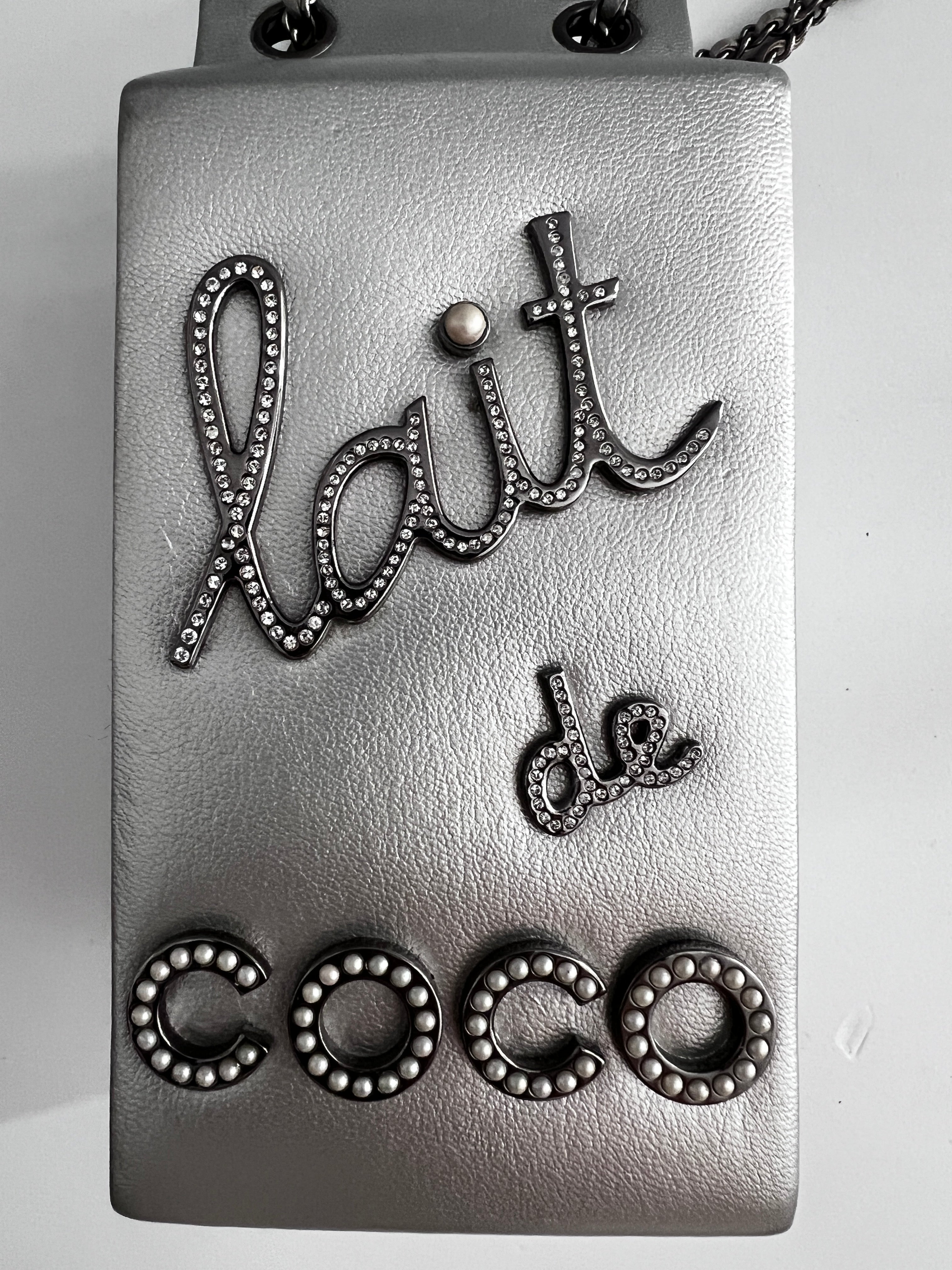 Chanel Supermarket Lait de Coco Minaudiere - Luxury Coconut Milk Handbag for Women, Perfect for Evening Parties & Special Occasions
