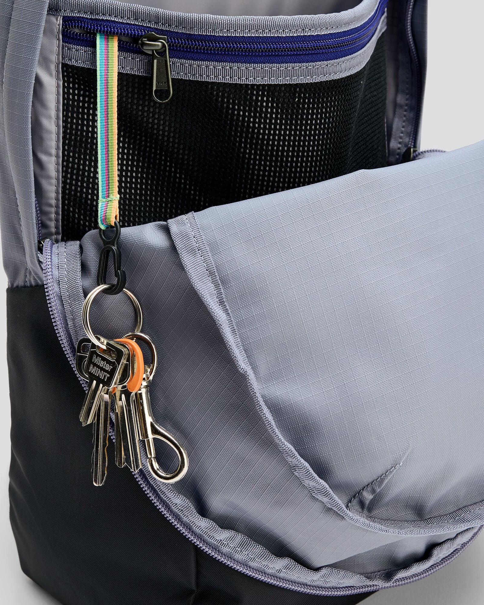 Axon Everyday Backpack 18L Water-Resistant Laptop Backpack for Work & Travel - Dark Haze/Stingray Black - Perfect for Commuting, School & Outdoor Adventures